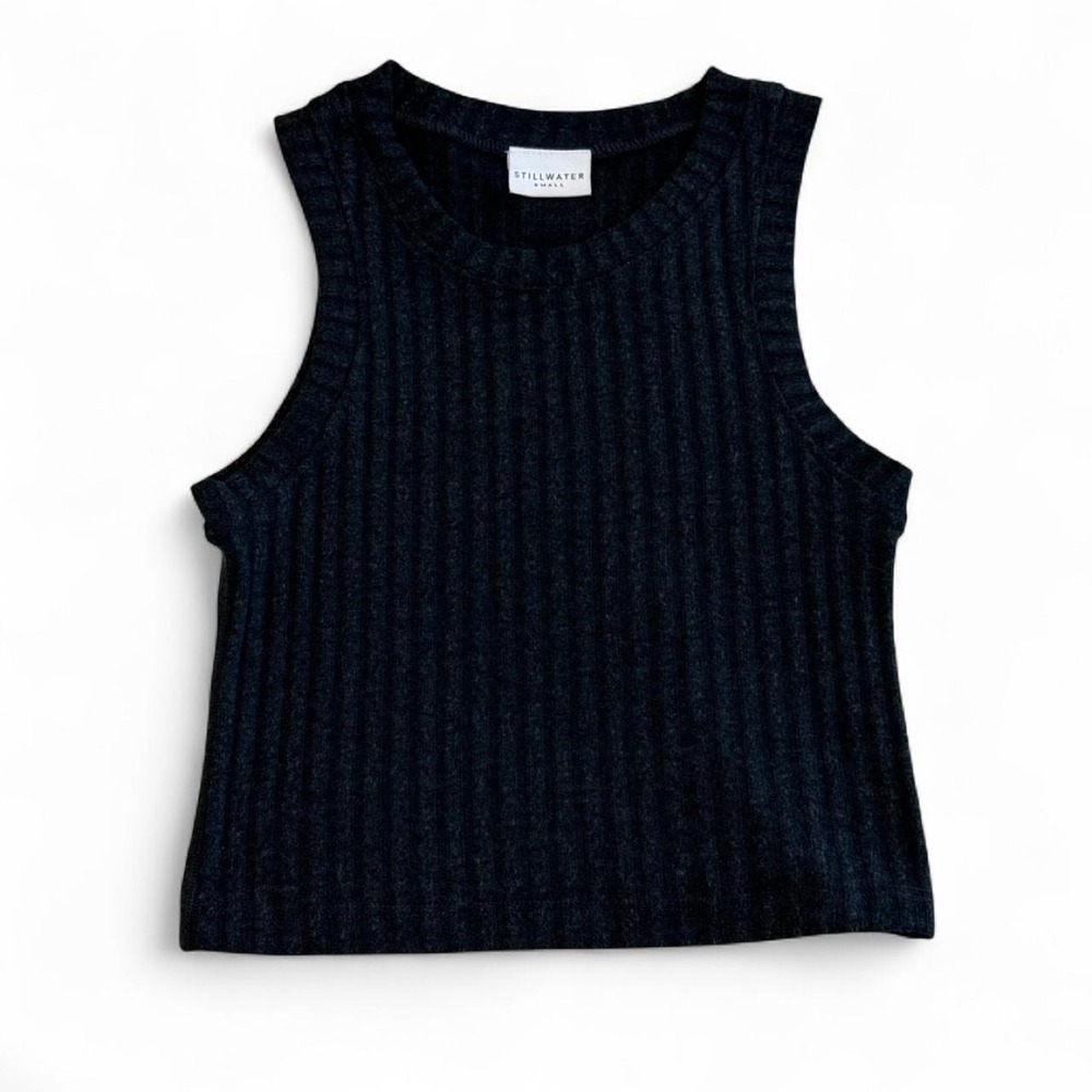 Stillwater Ribbed Crop Tank